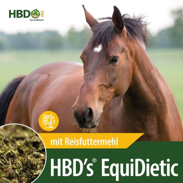 HBD’s® EquiDietic (mit Reisfuttermehl)